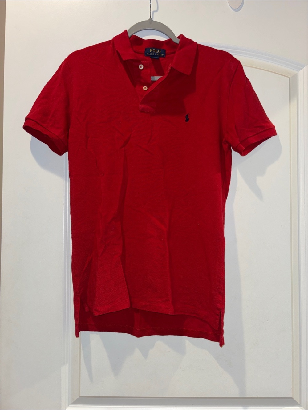 Polo by Ralph Lauren Red Short-Sleeve Polo with Embroidered Pony